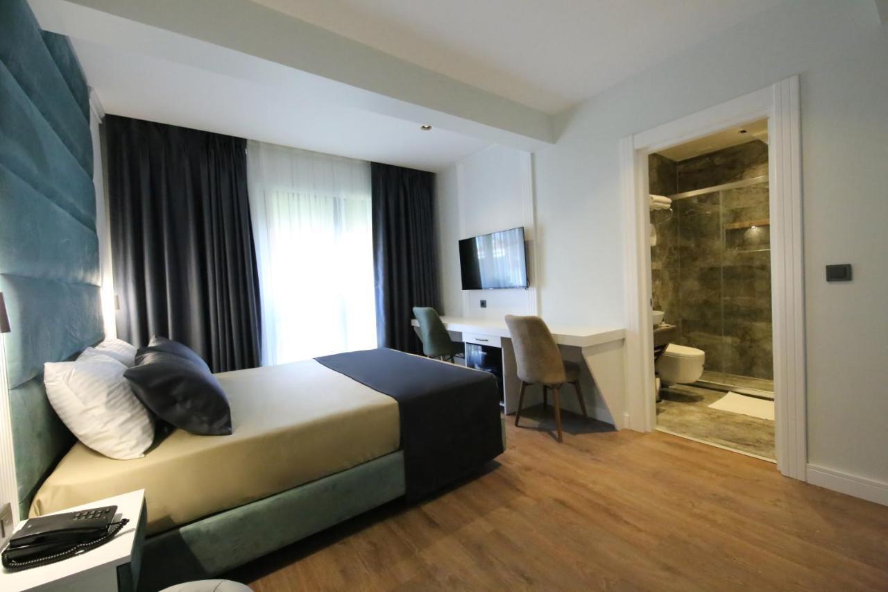 Axu Airport Hotel Arnavutkoy Esterno foto A room at the hotel